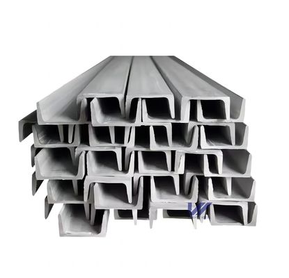 6-12m Length 316L Stainless Steel Channel For Building Structure